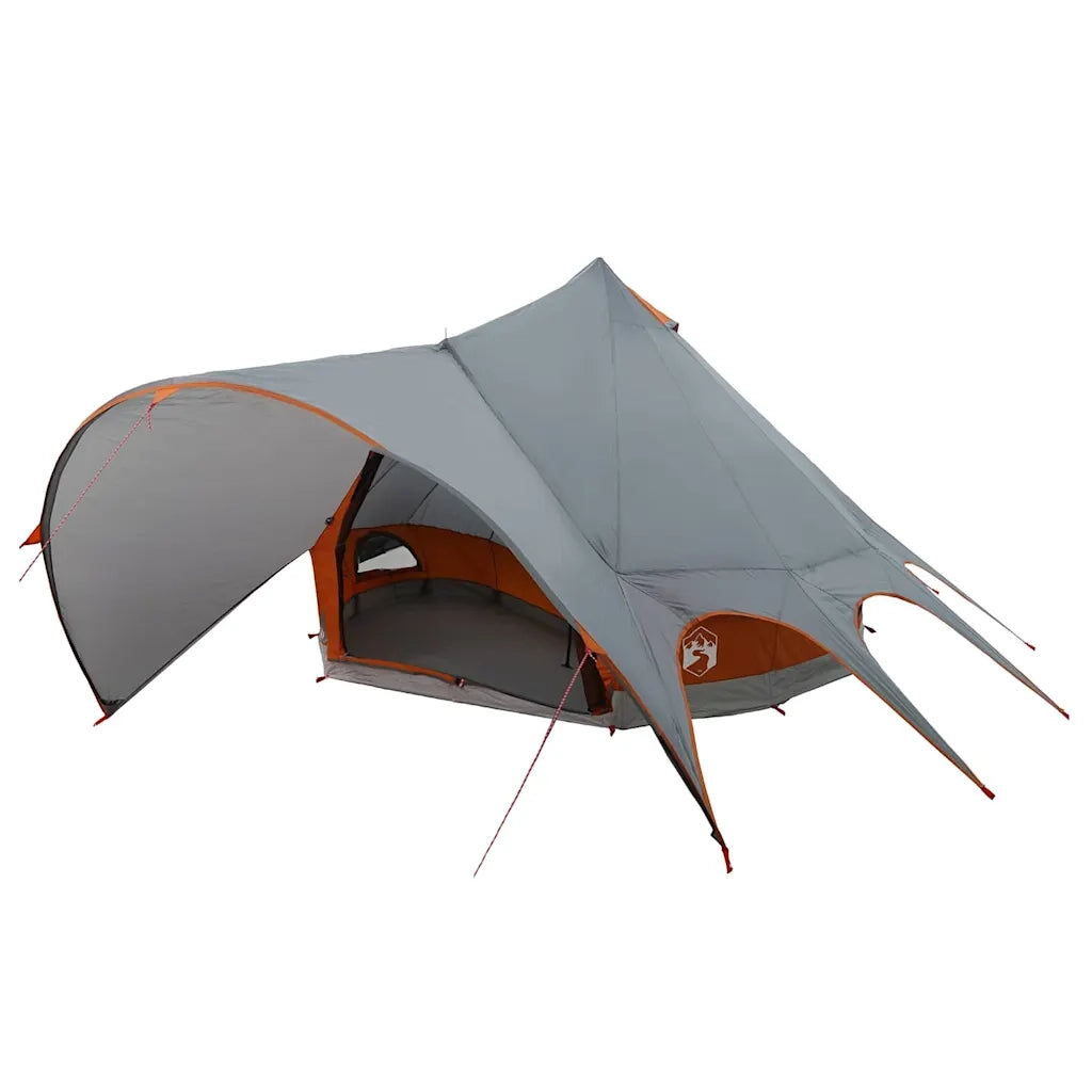 Tenda Teepee per 5 Persone con tetto Grigio e arancione 42004013