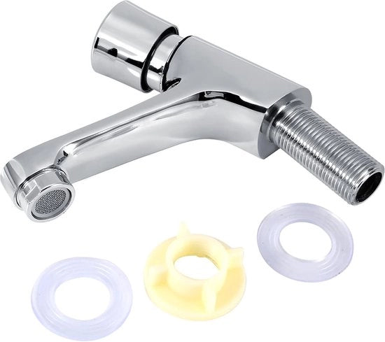 Rubinetto di Cucina con Maniglia Singola in Acciaio Inox Cromato su Base di Ottone 

Modello: 123456
Codice Prodotto: ABC123
Specifica: Regolazione Automatica, Chiusura a Secco, Misurazione dell'Acqua