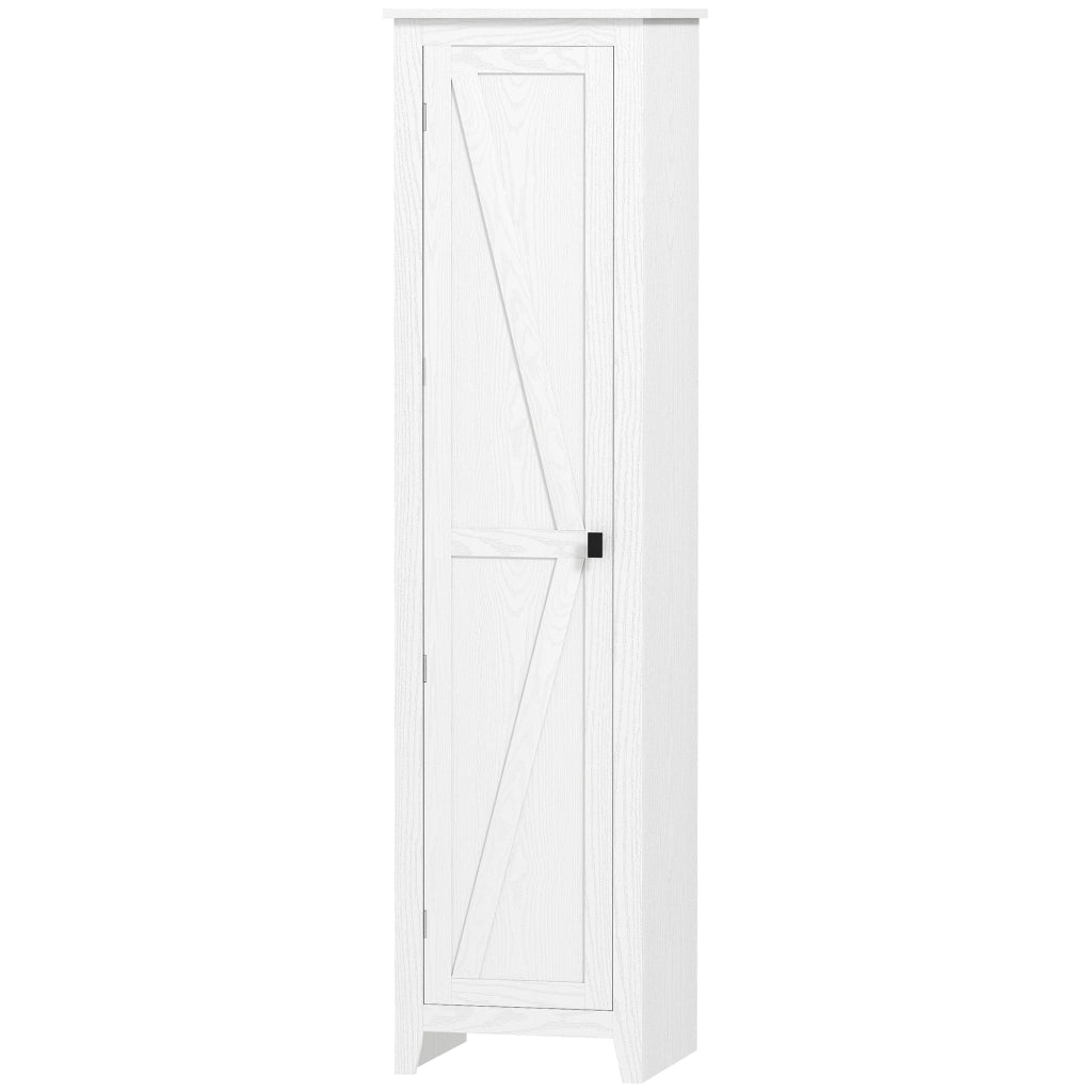 Armadio Cucina con 2 Ripiani Regolabili ¨C zephmum ¨C Bianco 170 cm