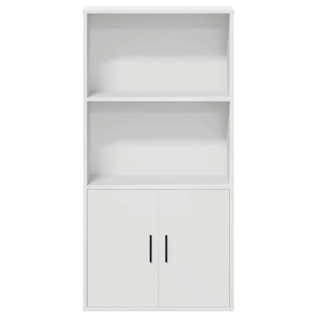 Libreria Bianca 60x24x120 cm in Legno Multistrato