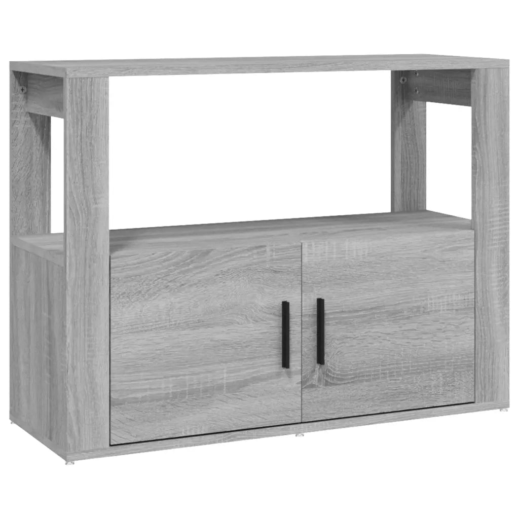 Credenza | Madia | Buffet da pranzo | Armadio da pranzo Grigio Sonoma 80x30x60 cm in Legno Multistrato