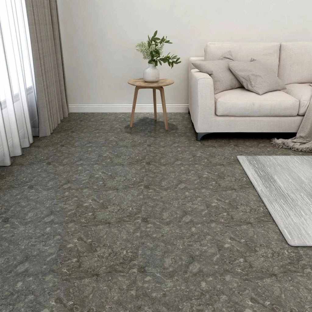Tavole per Pavimenti 5,11 m2 55 pz PVC Grigio e Bianco CFW4143148