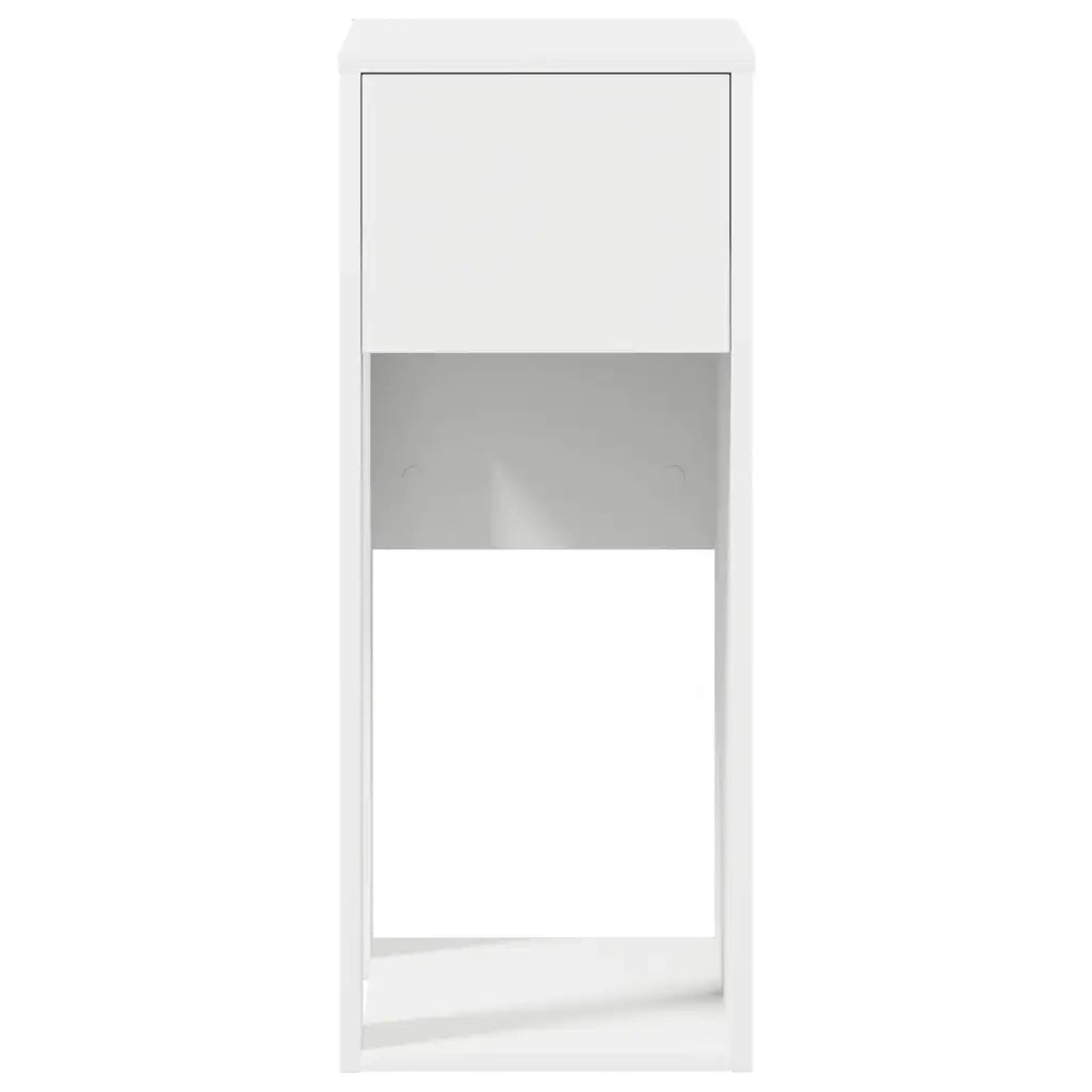 Supporto a Torre per Computer con Cassetto Bianco 30x44x74 cm CFW7239077