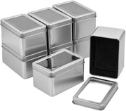 Scatola di archiviazione rettangolare miniatura - 8 pezzi - 11 x 7,5 x 6 cm - Materiale duraturo