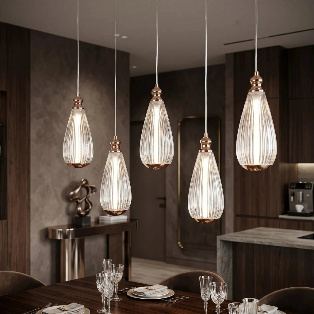 Lampada A Sospensione Da Soffitto Lhj120-cp Light Rose Gold
