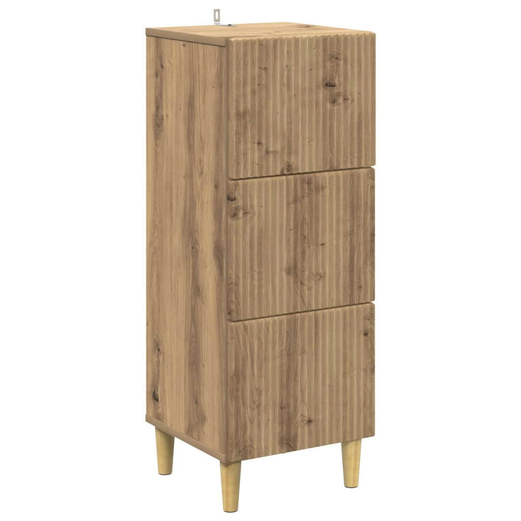 Mobile con Cassetti Rovere Artigianale 33 x 34,5 x 90 cm 894624