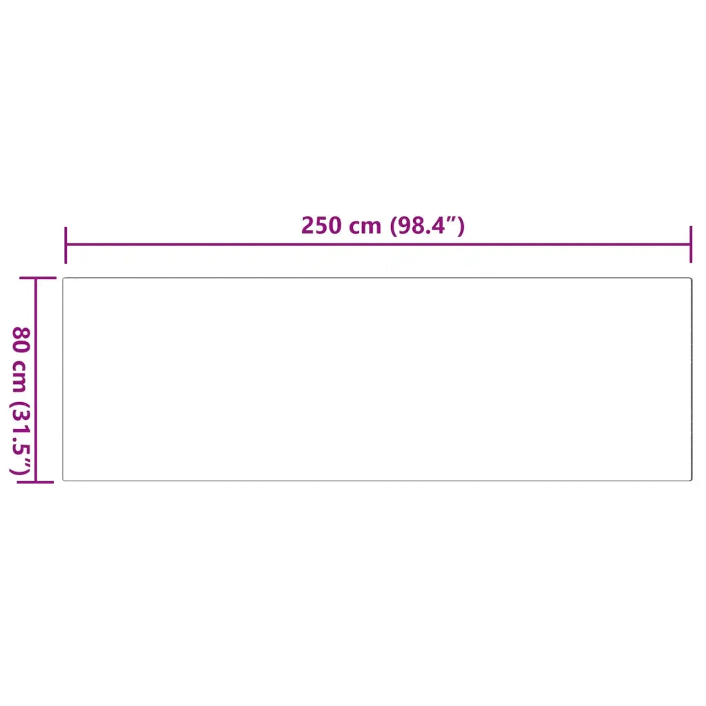 Tappeto antiscivolo in sintetica di coniglio OLITE Rosa 42021700