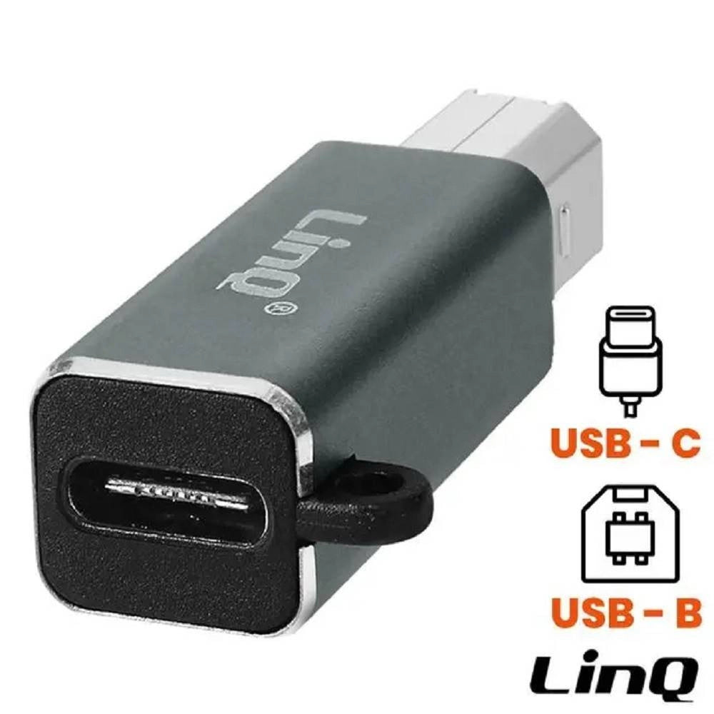 Trade Shop - Adattatore Da Type-c Femmina A Usb-bm Maschio Per Stampanti Sintetizzatori Tpc9104 -