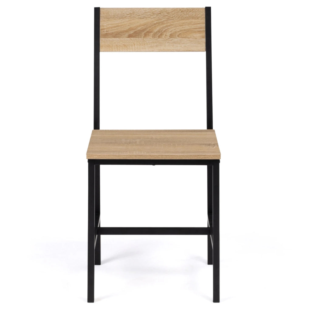 IDMarket - Set di 6 sedie da cucina di design industriale DETROIT