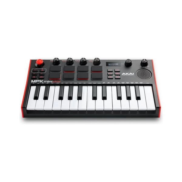 Tastiera controller disc jockey mpk mini play mk3 black e red - 0694318025550