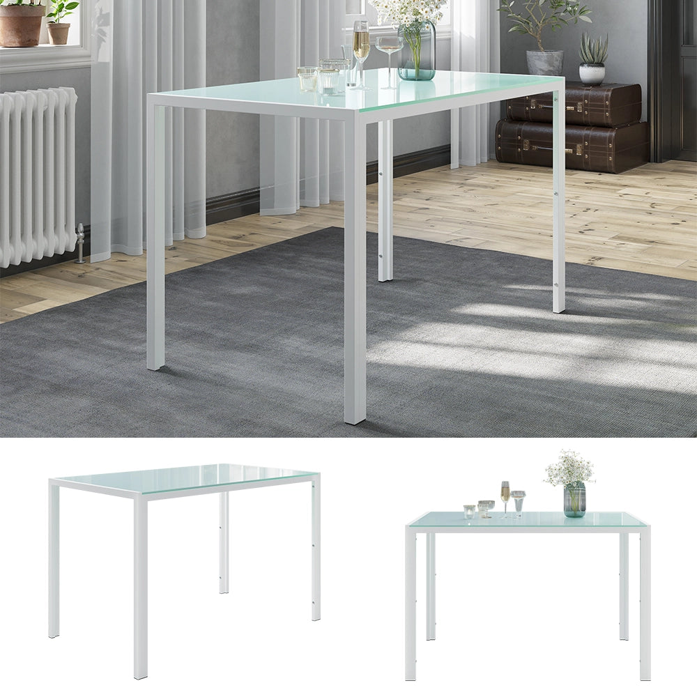 Vicco Tavolo da pranzo Bianco 120 x 75 cm