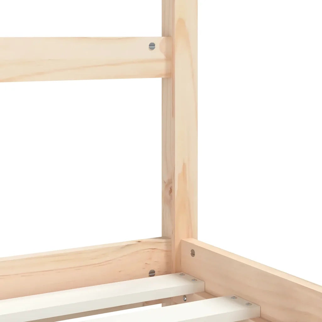 Giroletto per Bambini 90x200 cm in Legno Massello di Pino 835718