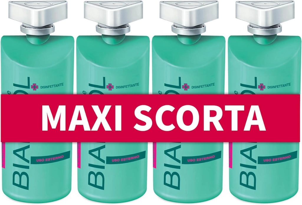 DISINFETTANTE 4 PZ BIALCOL DUE 400 ML L'UNO