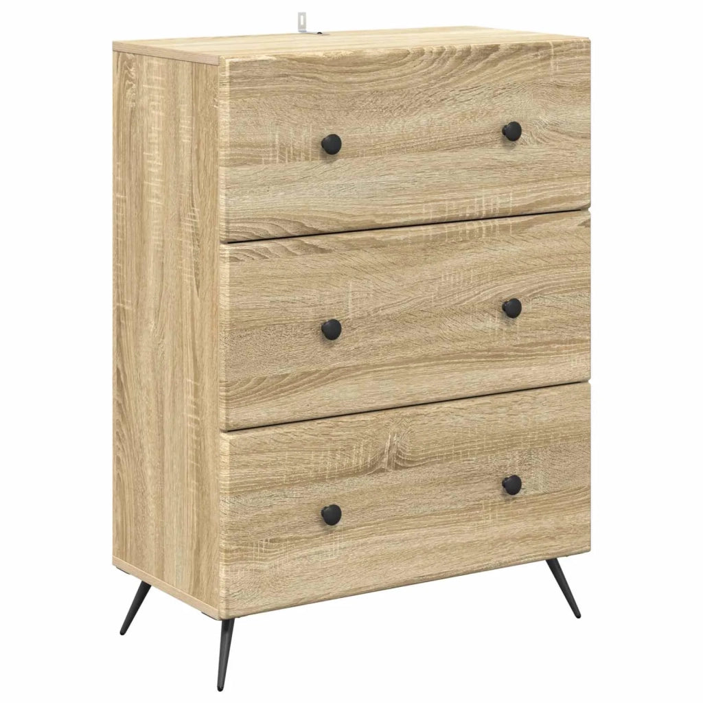 Mobile con Cassetti Rovere Sonoma 66 x 34,5 x 90 cm 895527