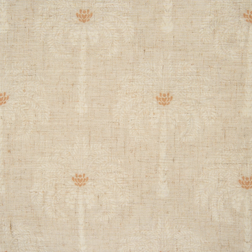 Set di 3 cuscini decorativi da esterno, misto poliestere e lino, beige, accessori decorativi da giardino