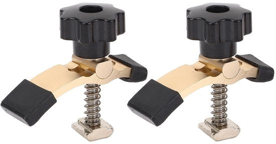 Viti di Rete in Alluminio - Piastra di Pressione - Alta Resistenza - 65mm Lunghezza - Ideale per Router e Trapano - Adatto per 30...