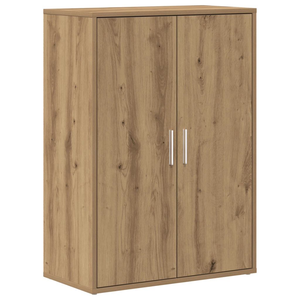 Credenza Rovere Artigianale 60x31x84 cm Legno Ingegnerizzato