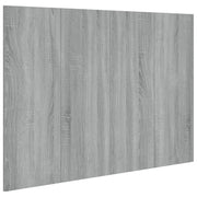 Testiera | Testata Letto Grigio Sonoma 120x1,5x80 cm Legno Ingegnerizzato