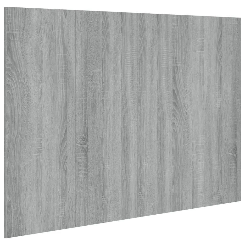 Testiera | Testata Letto Grigio Sonoma 120x1,5x80 cm Legno Ingegnerizzato