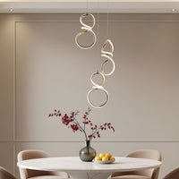 Lampada A Sospensione Led G073-3cpr Gold