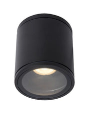 Plafoniera Lucide Aven GU10 50W nera alluminio IP65