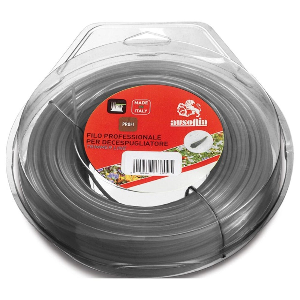 Ausonia filo professionale tondo per decespugliatore – made in italy *** misura 4,00 x 31,00 mm, confezione 1