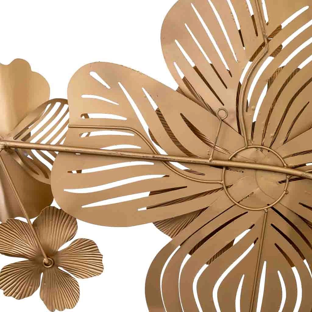 Carta da parati decorativa in metallo 135,9x65,4x7,6