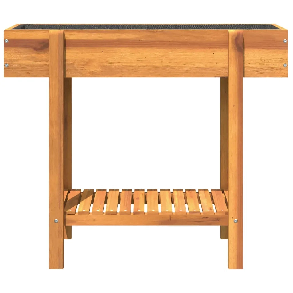 Fioriera Rialzata da Giardino 90x30x75 cm Legno Massello Acacia 366499