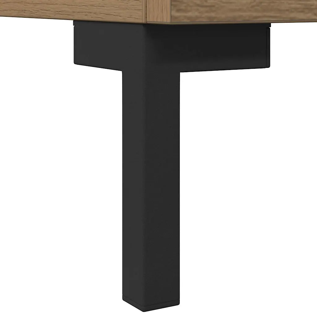 Mobile Porta TV Rovere Artigianale 150x30x44,5 cm Multistrato