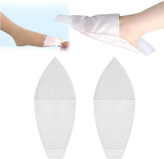 Soffici compressi per gambe - Aiuto alla circolazione - Applicatore a pressione - Nylon resistente - 2 pezzi - Ideali per varici e gambe stanche - Calze compressorie