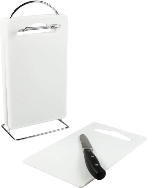 Set di 7 taglieri in plastica - menù per colazione con supporto per tagliere - piccole scodelle per servire in modo sostenibile - taglieri con standard metallico - accessori da cucina - taglieri in legno - 07 pezzi Set di taglieri in plastica.