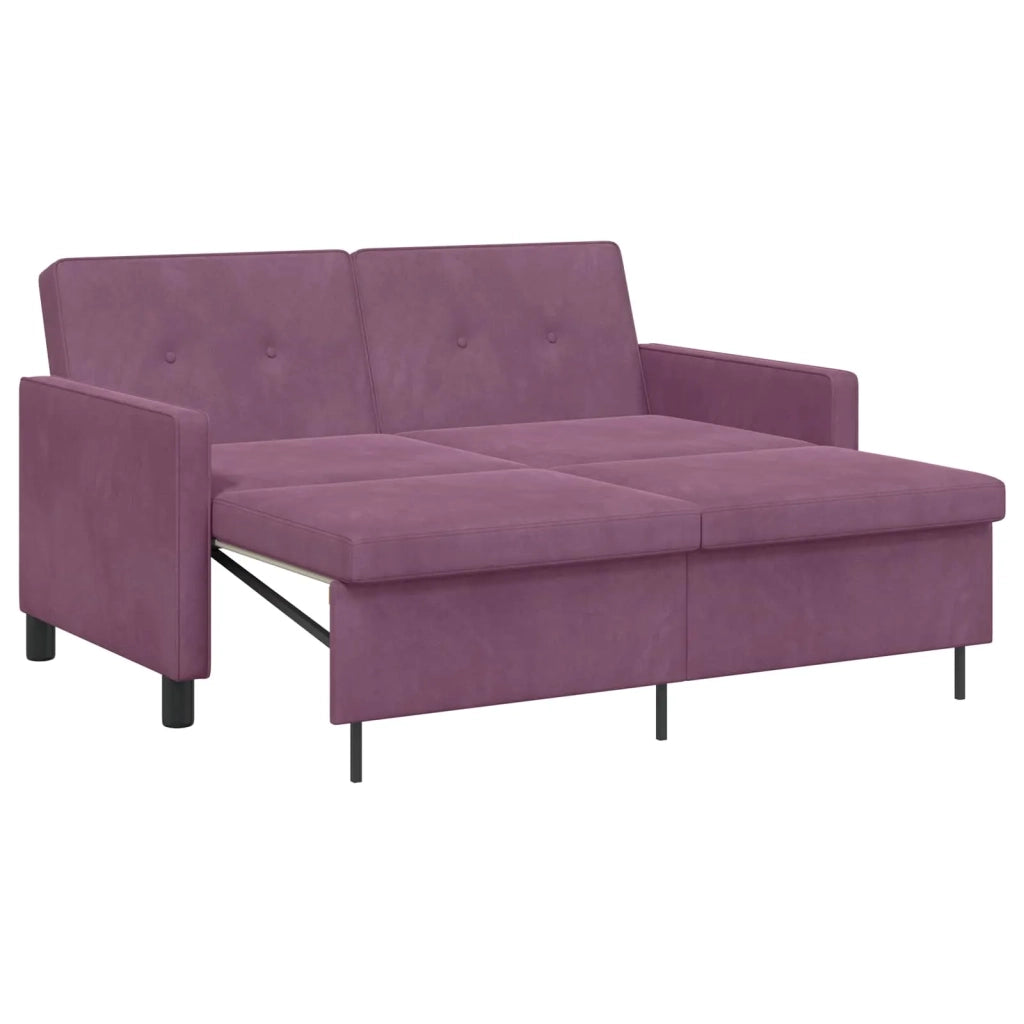 Divano letto | Sof¨¤ letto | Letto singolo Viola Tessuto