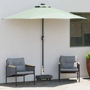 Base per ombrellone-Supporto per ombrellone Nero 45 x 25 x 45 cm Granito