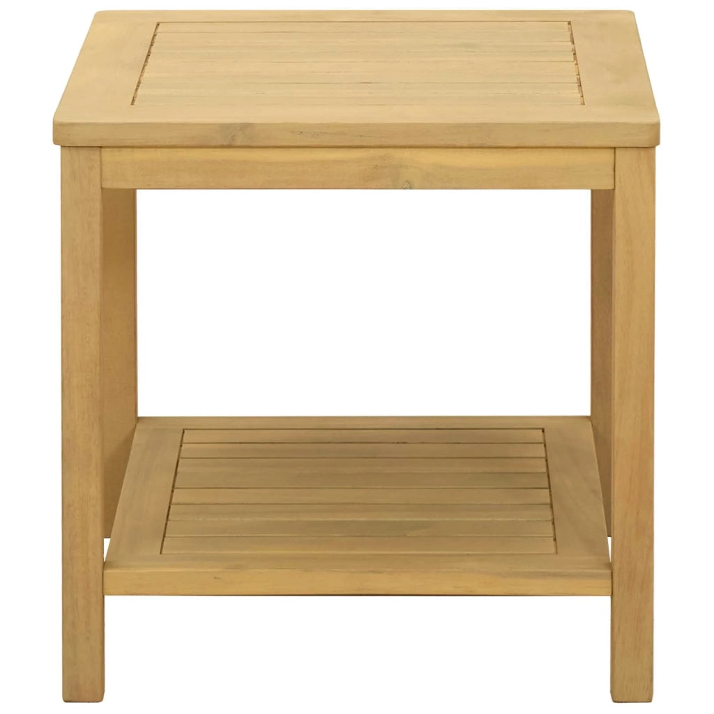 Tavolo laterale Olio Naturale 45 x 45 x 45 cm