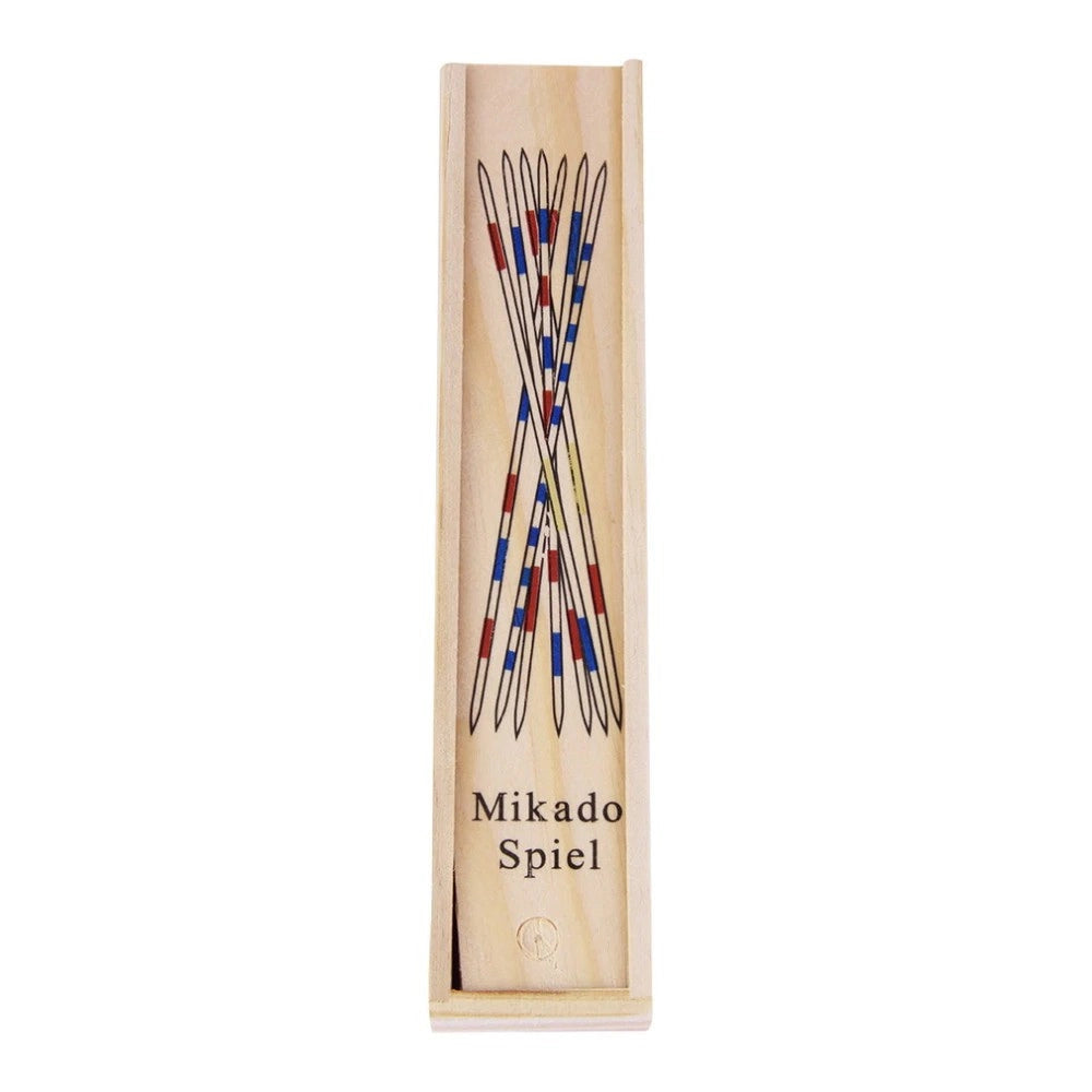 Trade Shop - Mikado Spiel Gioco Di Società Classico In Scatola Shanghai In Legno 19x4x3cm -