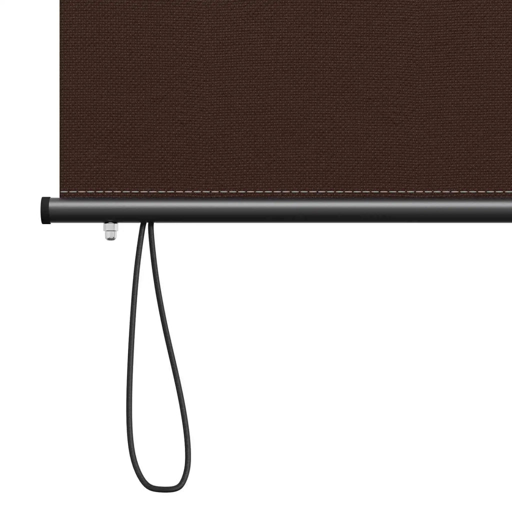 Tenda a rullo Marrone 100 x 250 cm Tessuto e Alluminio
