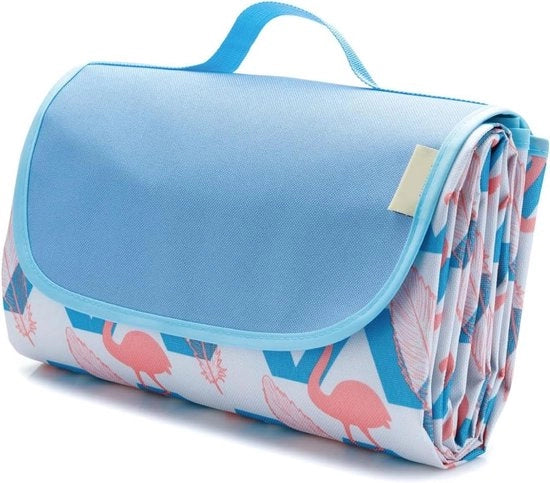 Tenda da spiaggia impermeabile 200 x 200 cm - Ombrello da picnic impermeabile Oxford con maniglia PVC - Tenda da campeggio extra spessa per outdoor picnic - Tenda da picnic