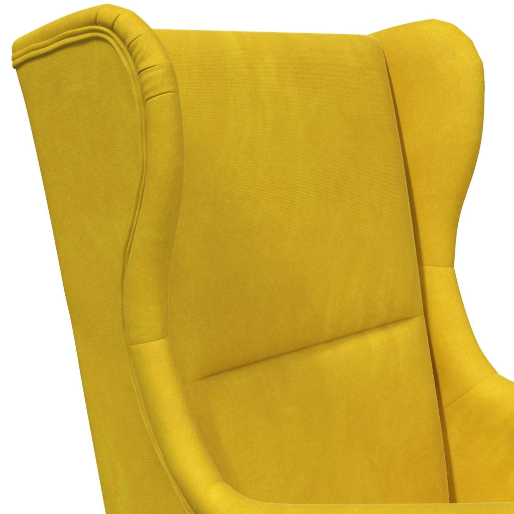 poltrona Giallo Velluto 42029869