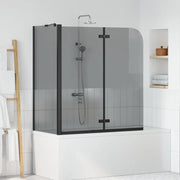 Involucro Doccia Nero 120 x 68 x 130 cm Vetro ESG e Alluminio 42018549