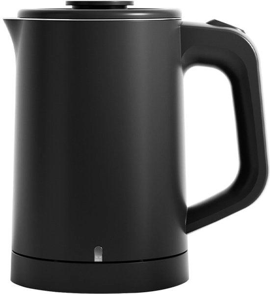 Caffettiera portatile, 0,6L piccola caffettiera elettrica, acciaio inossidabile 304, caffettiera, 220~240V, caffettiera elettrica, nera