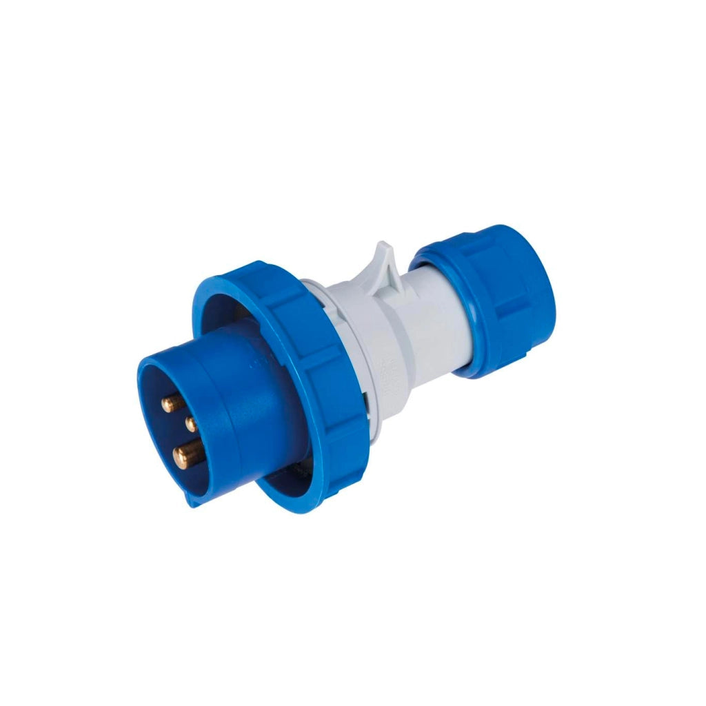 Spina industriale 220v 2p+t 16a EC69071