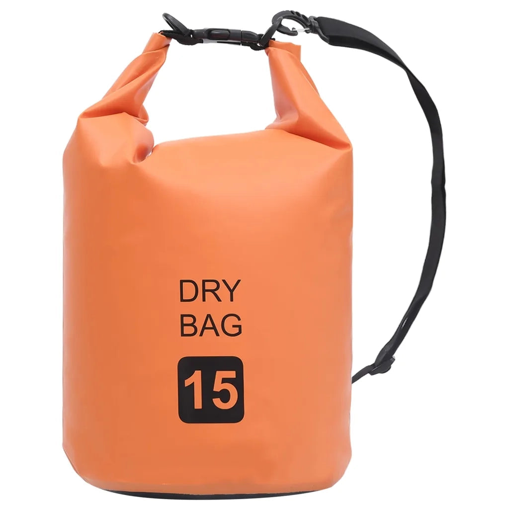 Borsa Impermeabile Arancione 15 L in PVC cod mxl 59711