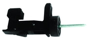 FERMAIMPOSTE A SCATTO NERO VITE MM.70 + TASSELLO 25.00 pz