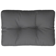 Cuscino per pallet | Cuscini per sedie Antracite 50x40x12 cm in Tessuto