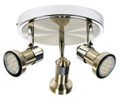 Plafoniera Candellux Arkon 98-60051 cromo 28cm 3xGU10