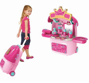 PEPERILLA -TROLLEY SPECCHIERA 
TRASFORMABILE IN TAVOLO BEAUTY CON LUCI E SUONI