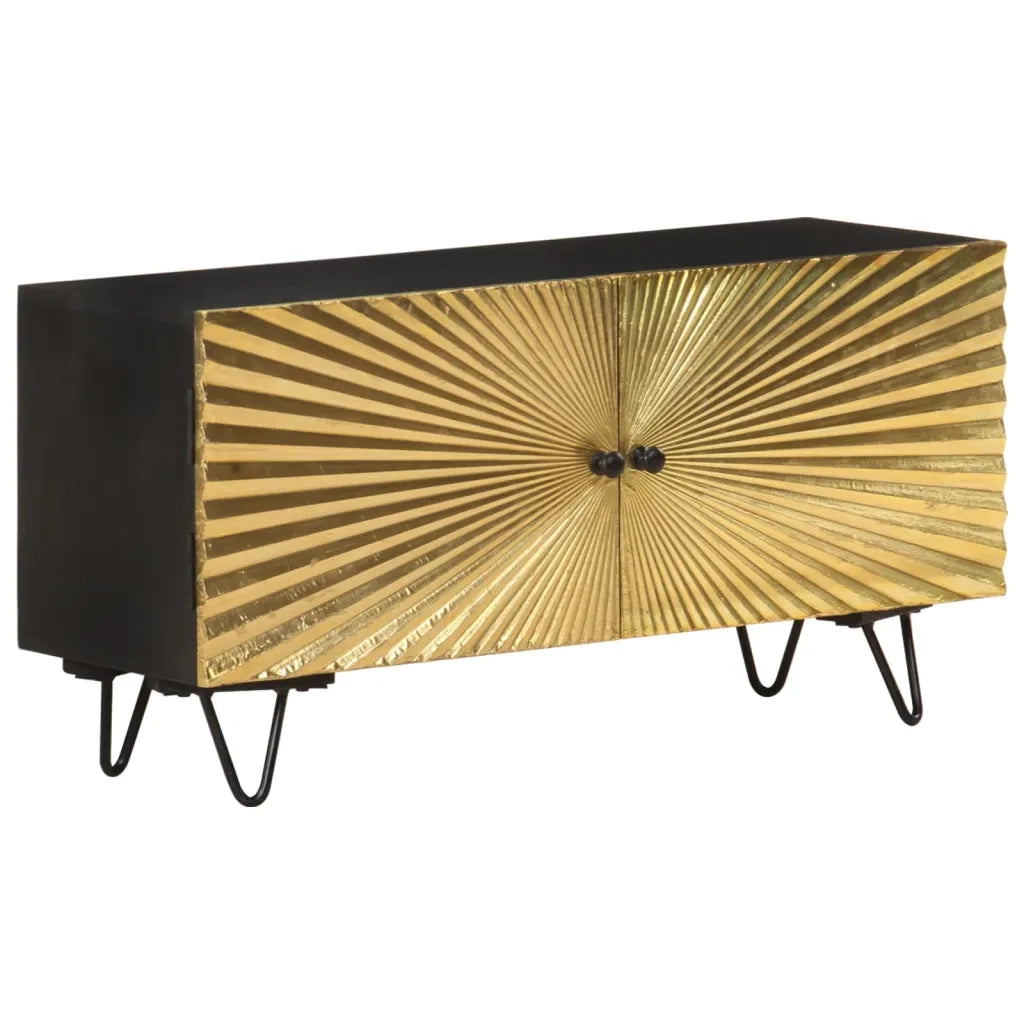 Mobile Porta TV 90x30x45 cm in Legno Massello di Mango 322681