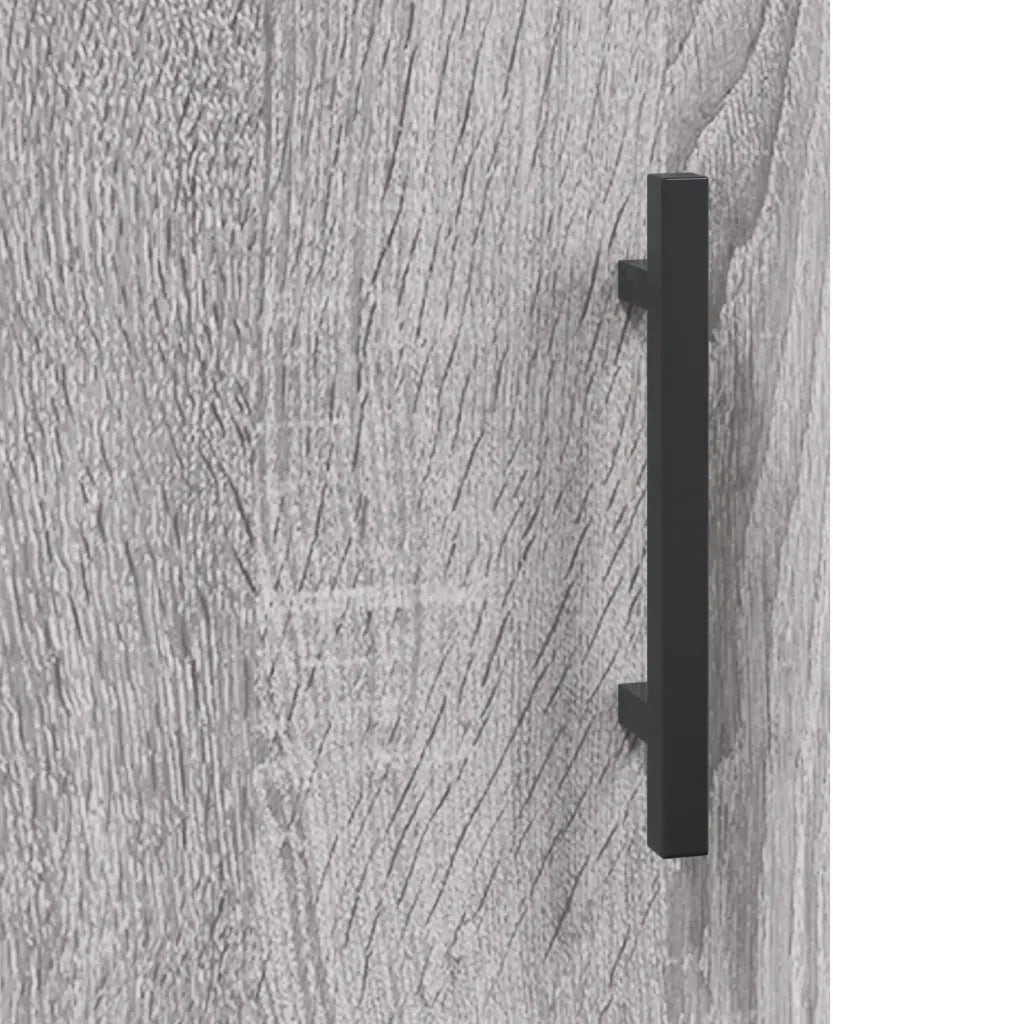 vidaXL Credenza Grigio Sonoma 69,5x31x115 cm in Legno Multistrato