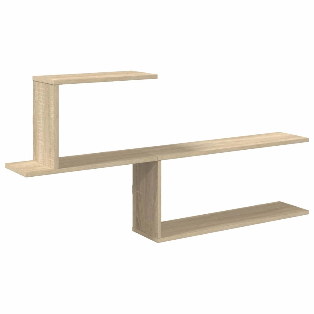 Scaffale da parete Rovere Sonoma 122 x 18 x 60 cm 8012182