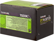 ORIGINAL Lexmark toner nero 702XK 70C2XK0 ~8000 Seiten cartuccia di stampa riutilizzabile